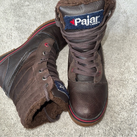 Pajar Men\'s Brown Leather Boots main image 3